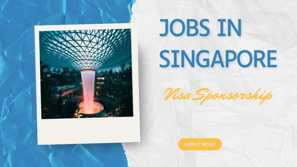 Singapore financial analyst jobs visa sponsorship